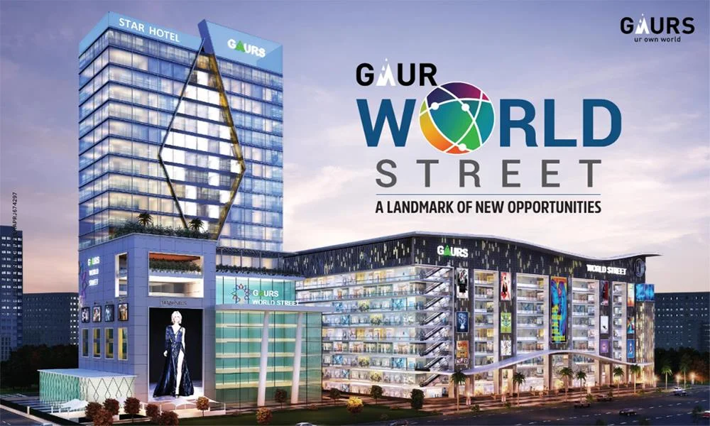 Gaur World Smart Street –  A landmark of New opportunities – Investment Starts @ 25Lakhs
