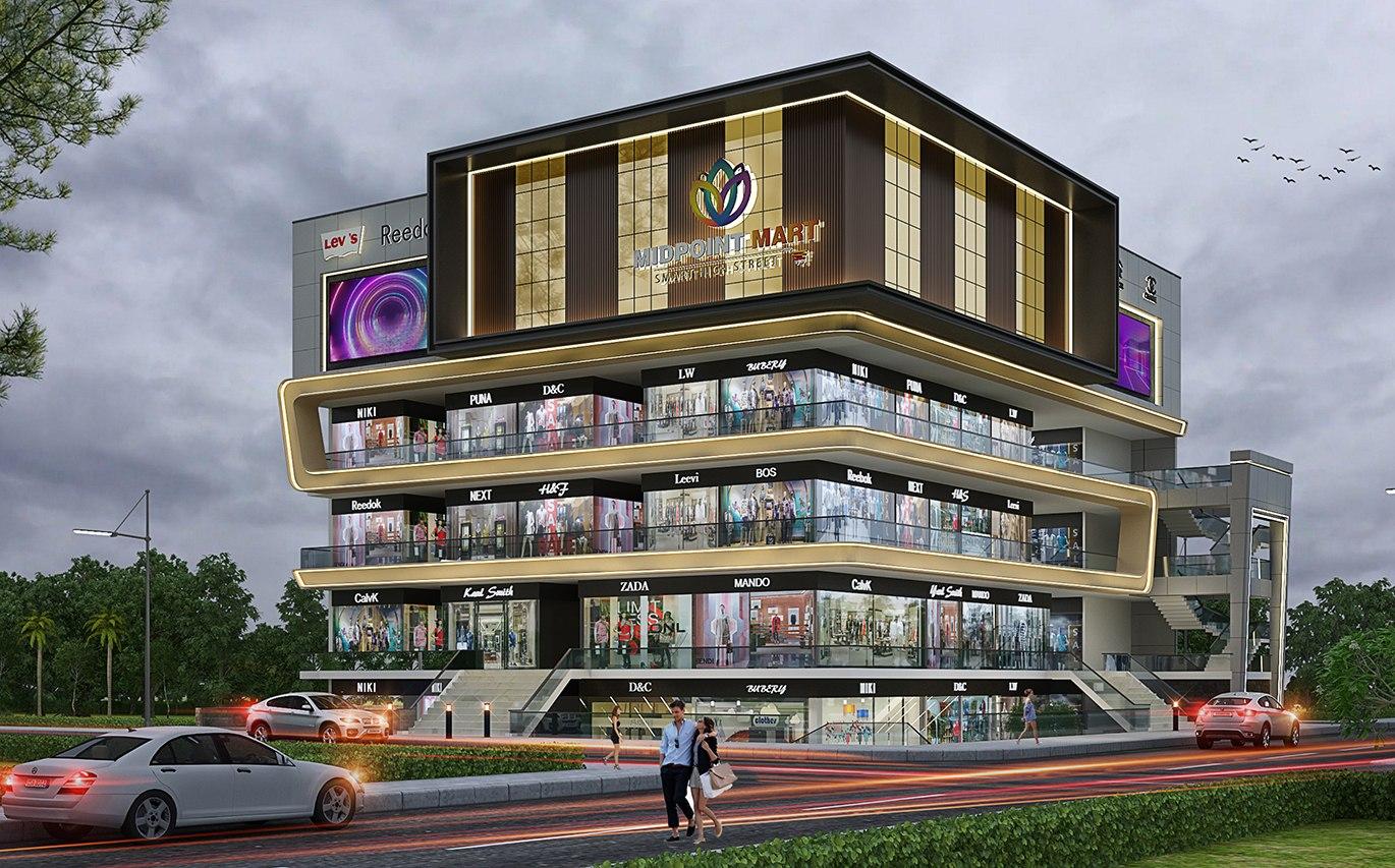 Best Commercial Investment in Midpoint Mart Ghaziabad