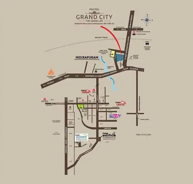 Prateek Grand City – Ready to Move in Flats in Siddharth Vihar Ghaziabad