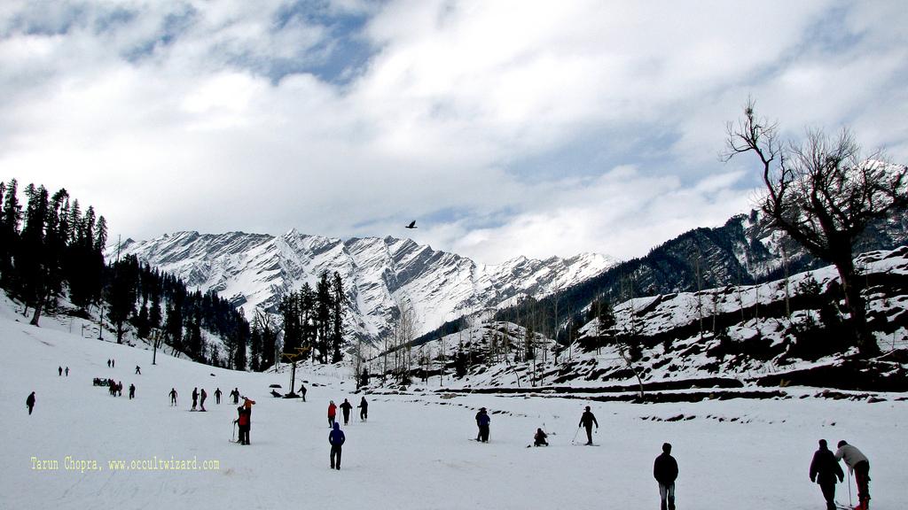 manali snowfall