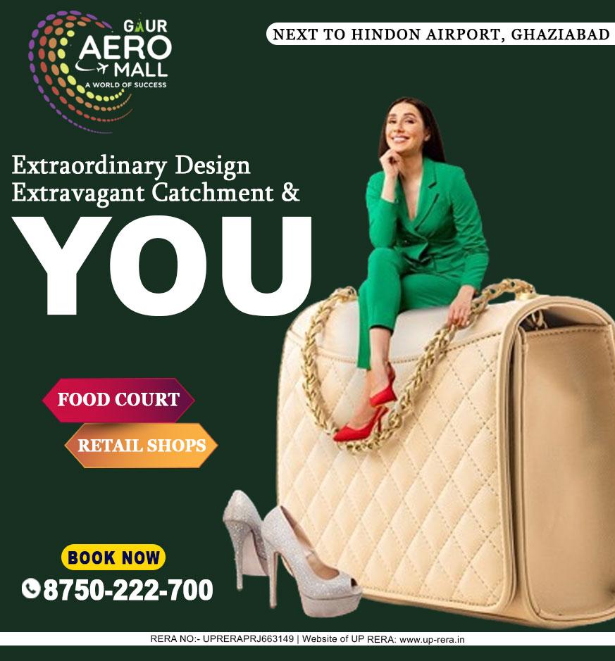 Gaur Aero Mall | Commercial Shops in Ghaziabad | 8750222700